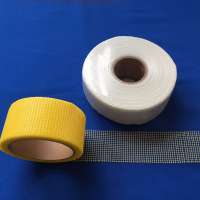 self adhesive fiberglass reinforced mesh tape 65g / m2 8x8 9x9 75g / m2 8x8 9x9