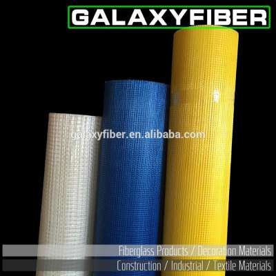 160g/165g, 4*4/5*5 Plaster fiberglass mesh net with good latex from Chinese factory