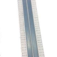 Flexible galvanized steel corner strip with perforated paper tape in 5cm x 30m rolls