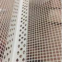 flexible PVC corner bead with fiberglass mesh to protect wall corner